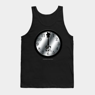 Cap'n Midnite Logo on Clock Tank Top